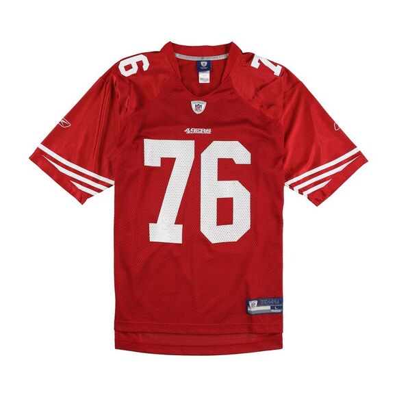 Reebok Mens San Francisco 49ers Jersey, davis76, L